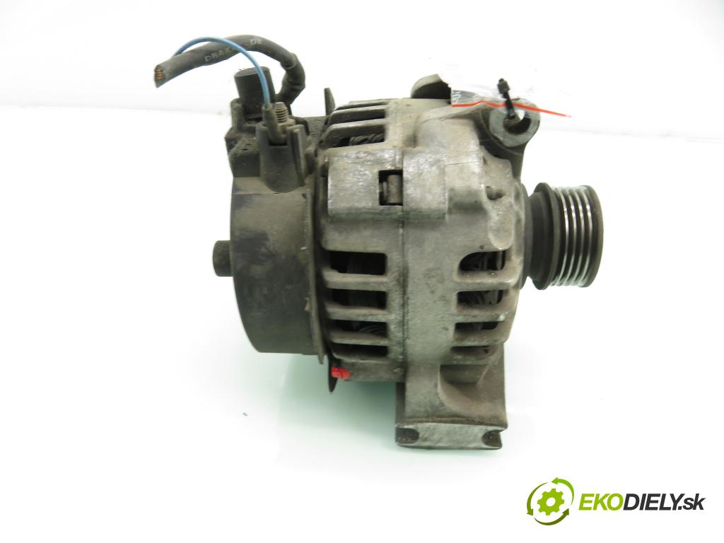 MERCEDES-BENZ KLASA A (W168) HB 2001 75,00 A 160 (168.033, 168.133) - M 166.960 1598,00 Alternátor A0121544502 (Alternátor)