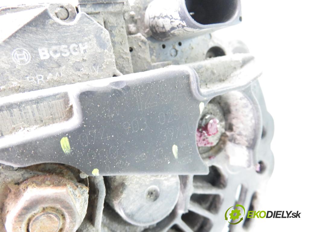 VW TRANSPORTER IV Autobus (70XB, 70XC, 7DB, 7DW, 7DK) BUS 2002 111,00 2.5 TDI - AXG 2461,00 Alternátor 074903025J ; 0124515013 (Alternátor)