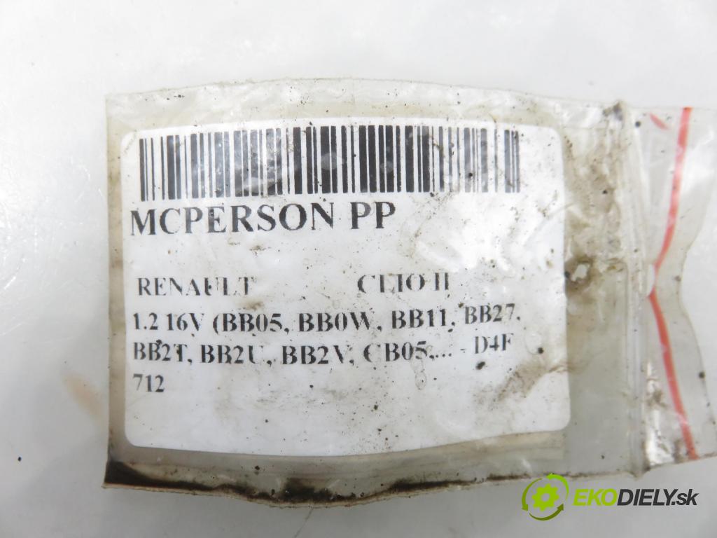 RENAULT CLIO II (BB_, CB_) HB 2001 55,00 1.2 16V (BB05, BB0W, BB11, BB27, BB2T, BB2U, BB2V, 1149,00 MCPERSON PP 