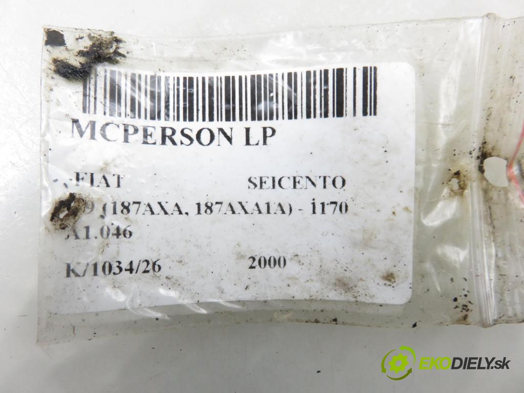 FIAT SEICENTO / 600 (187_) HB 2000 29,00 0.9 39 - 1170 A1.046 899,00 MCPERSON LP 