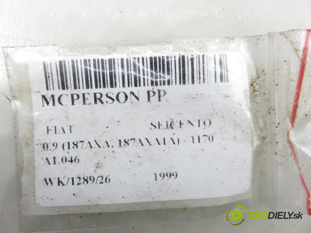 FIAT SEICENTO / 600 (187_) HB 1999 29,00 0.9 39 - 1170 A1.046 899,00 MCPERSON PP 