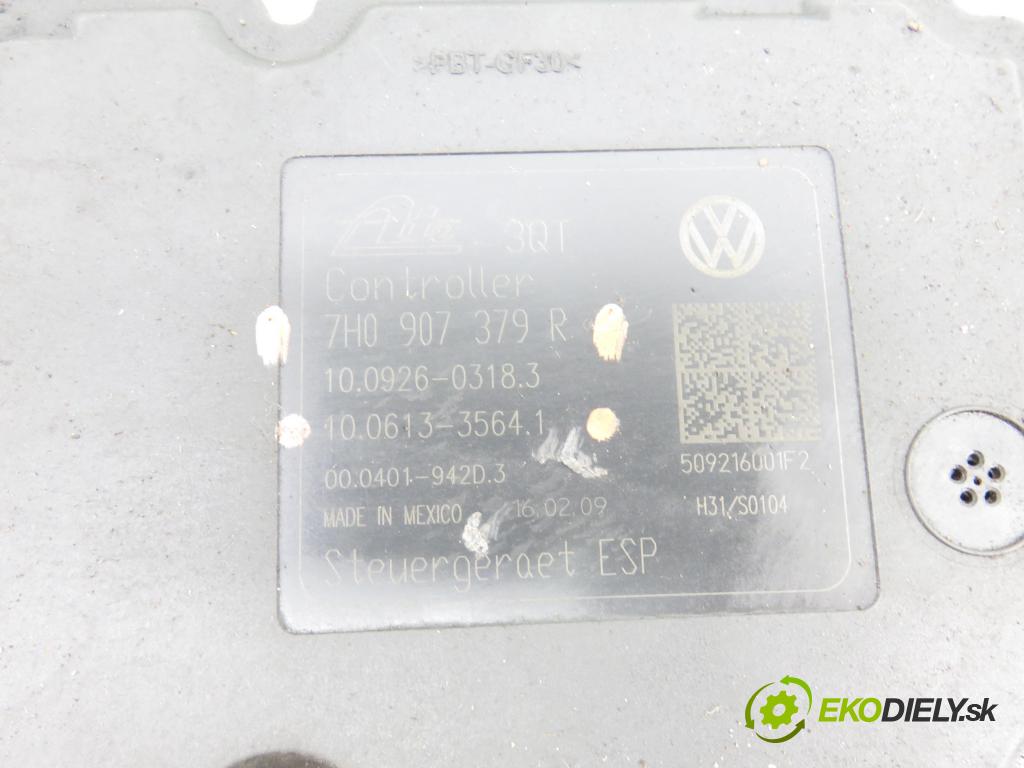VW TRANSPORTER V Skrzynia (7HA, 7HH, 7EA, 7EH) FURGON 2009 75,00 1.9 TDI - BRS 1896,00 Pumpa ABS 7H0907379R ; 7H0614517B ; 10092603183 (Pumpa ABS)