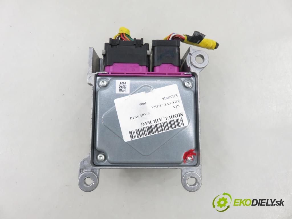 KIA CARENS III (UN) MINIVAN 2006 106,00 2.0 CVVT - G4KA 1998,00 MODUL air BAG 959101D600 ; 0285001921