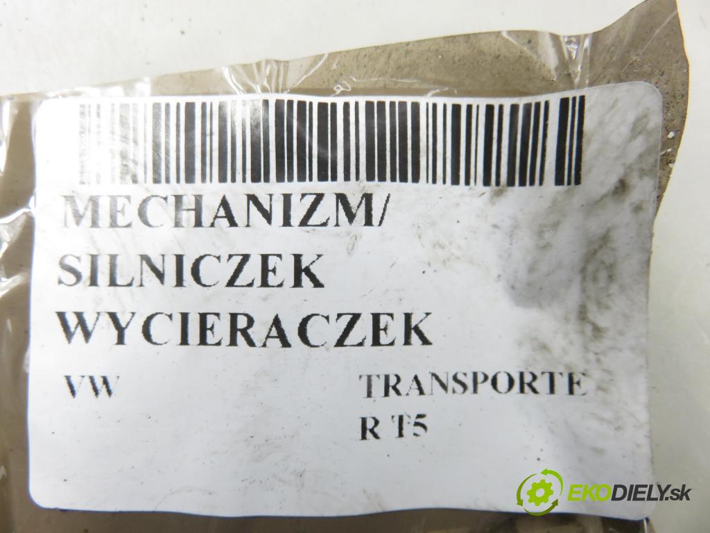 VW TRANSPORTER V Skrzynia (7HA, 7HH, 7EA, 7EH) FURGON 2009 75,00 1.9 TDI - BRS 1896,00 MECHANISMUS/ motorek stěračů 7E1955113B ; 443122351017 ; 443122353019