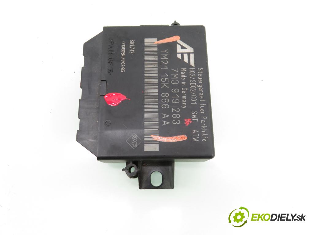 VW SHARAN (7M8, 7M9, 7M6) MINIVAN 2006 150,00 2.8 V6 24V 4motion - AYL 2792,00 MODUL 7M3919283 ; YM2115K866AA