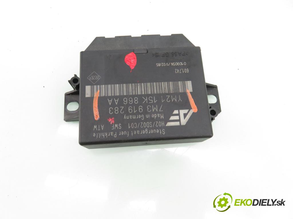 VW SHARAN (7M8, 7M9, 7M6) MINIVAN 2006 150,00 2.8 V6 24V 4motion - AYL 2792,00 MODUL 7M3919283 ; YM2115K866AA