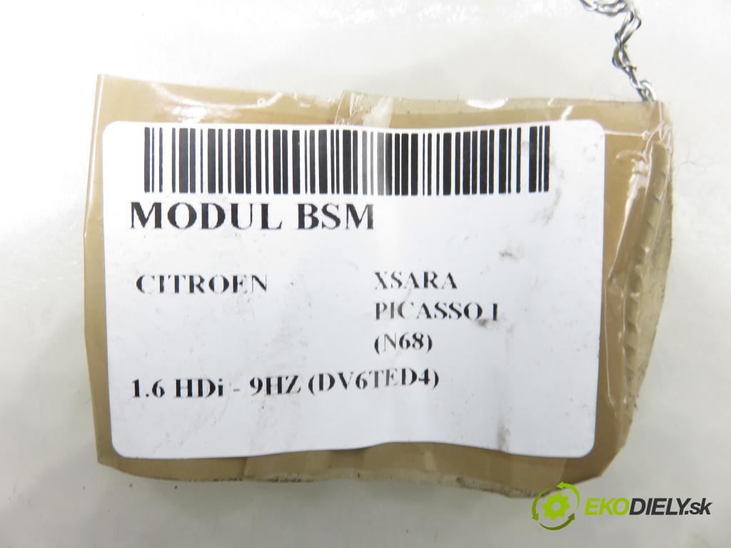 CITROEN XSARA PICASSO (N68) MINIVAN 2006 80,00 1.6 HDi - 9HZ (DV6TED4) 1560,00 MODUL BSM U118470003L ; 9650618480