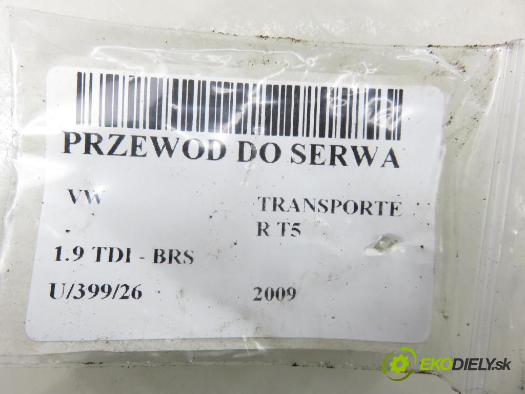 VW TRANSPORTER V Skrzynia (7HA, 7HH, 7EA, 7EH) FURGON 2009 75,00 1.9 TDI - BRS 1896,00 rúrka do serva 7H1611931AD