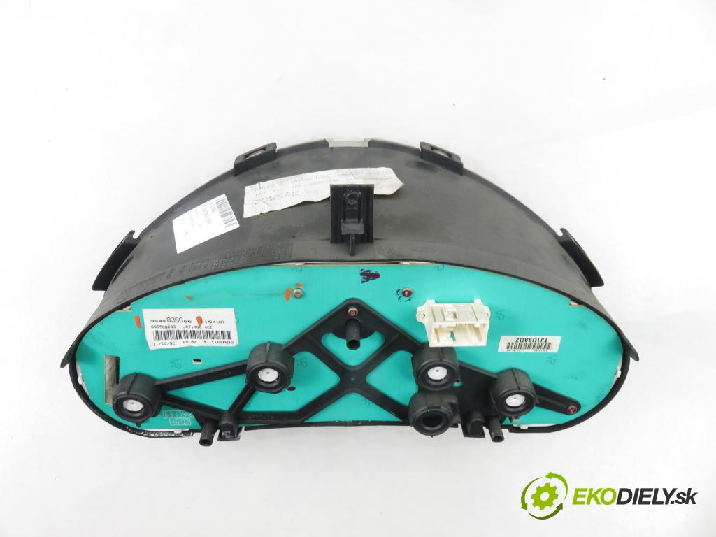PEUGEOT 206 liftback (2A/C) HB 2001 440,00 1.1 i - HFX (TU1JP) 1124,00 Prístrojovka elektrický 9648836680