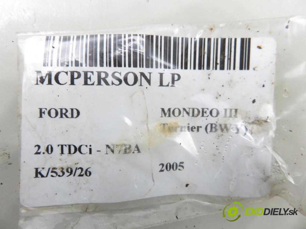FORD MONDEO III Turnier (BWY) KOMBI 2005 96,00 2.0 TDCi 130 - N7BA 1998,00 MCPERSON LP 1S7W18045BM