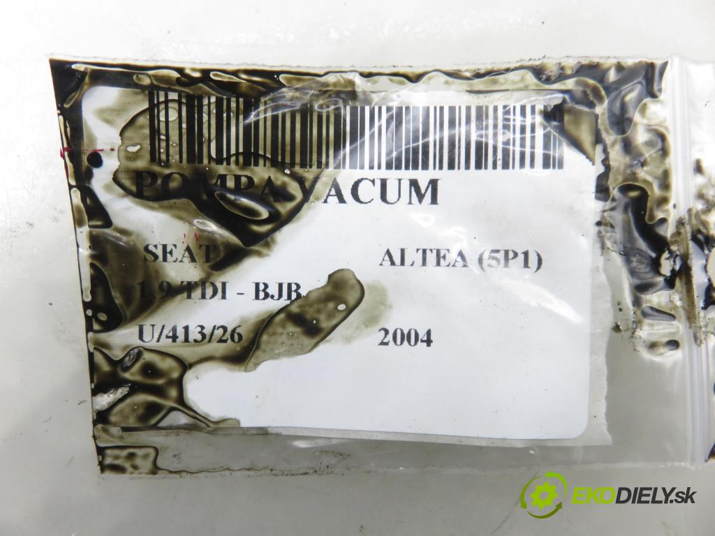 SEAT ALTEA (5P1) MINIVAN 2004 77,00 1.9 TDI PD 105 - BJB 1896,00 pumpa vakuová 038145209C