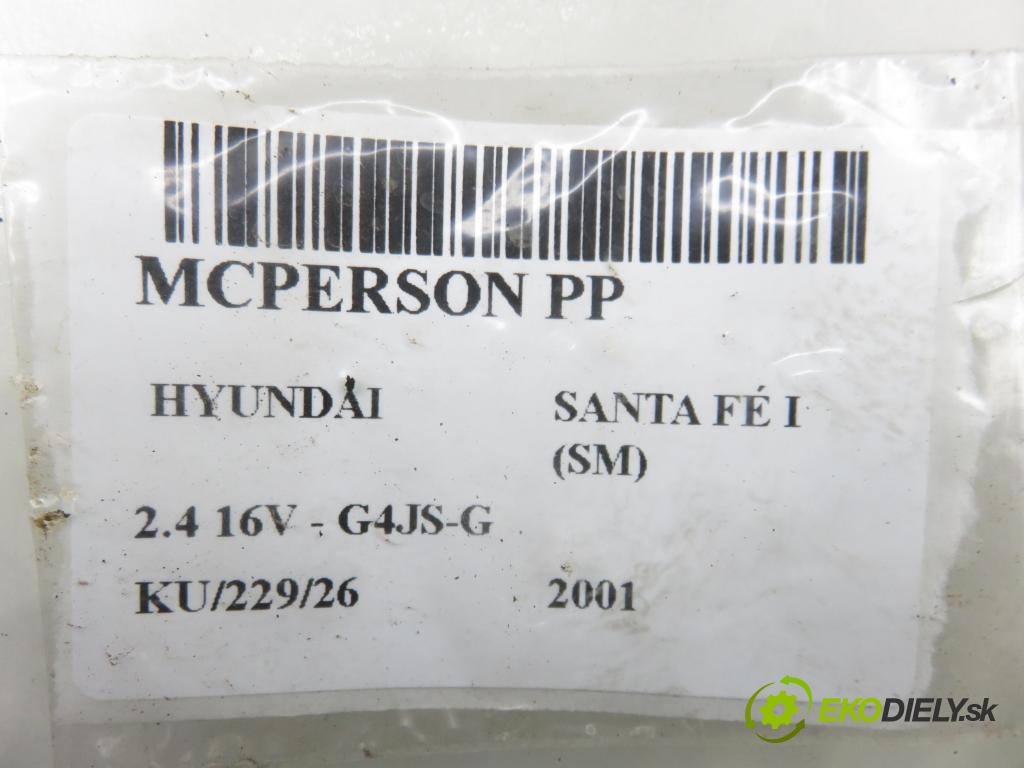 HYUNDAI SANTA FÉ I (SM) SUV 2001 0,00 2.4 16V - G4JS-G 2351,00 MCPERSON PP 