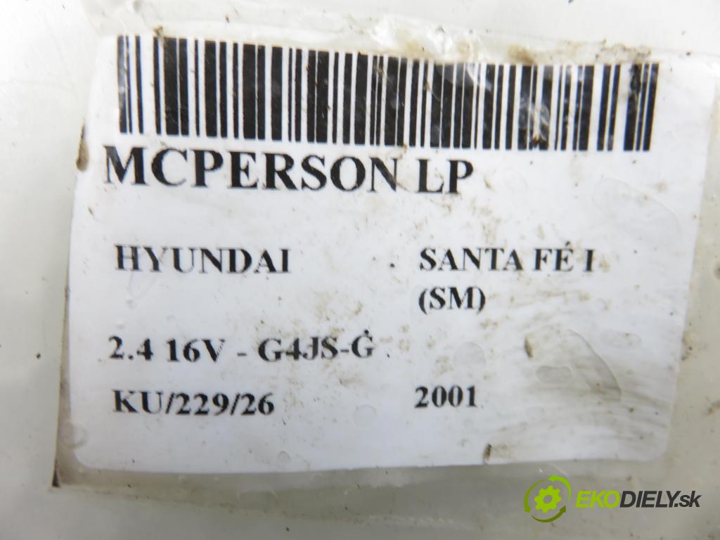 HYUNDAI SANTA FÉ I (SM) SUV 2001 0,00 2.4 16V - G4JS-G 2351,00 MCPERSON LP 