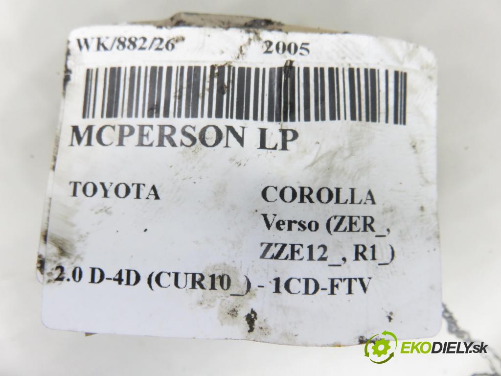TOYOTA COROLLA Verso (ZER_, ZZE12_, R1_) MINIVAN 2005 85,00 2.0 D-4D (CUR10_) - 1CD-FTV 1995,00 MCPERSON LP 