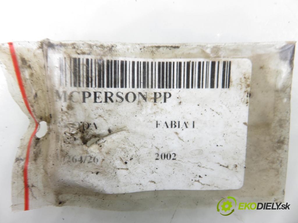 SKODA FABIA I (6Y2) HB 2002 44,00 1.4 MPi 60 - AZE 1397,00 MCPERSON PP 