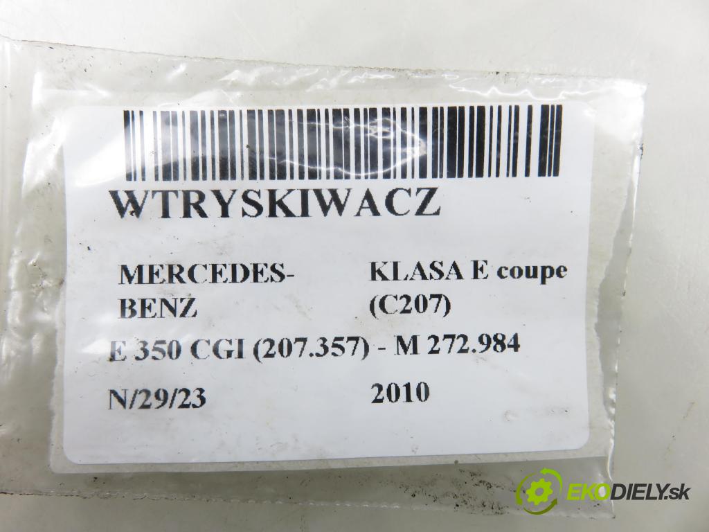 MERCEDES-BENZ KLASA E coupe (C207) COUPE 2010 215,00 E 350 CGI (207.357) - M 272.984 3498,00 vstrekovač 2720700187 ; 0261500035 (Vstrekovač paliva)