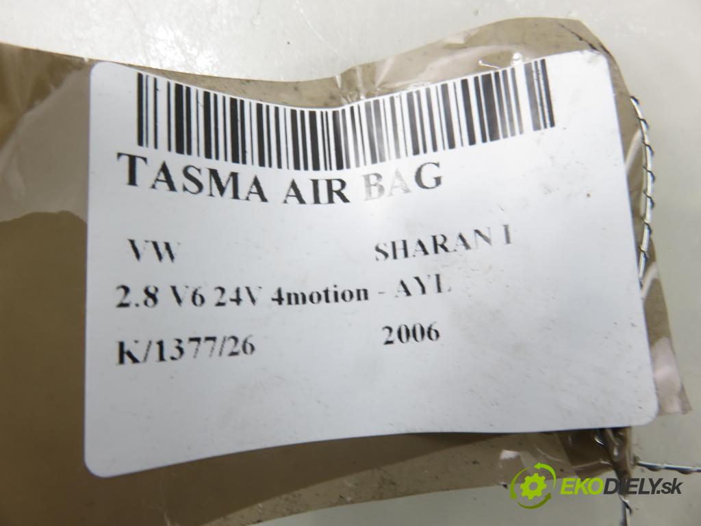 VW SHARAN (7M8, 7M9, 7M6) MINIVAN 2006 150,00 2.8 V6 24V 4motion - AYL 2792,00 PÁSKA: air BAG 1J0959654AP
