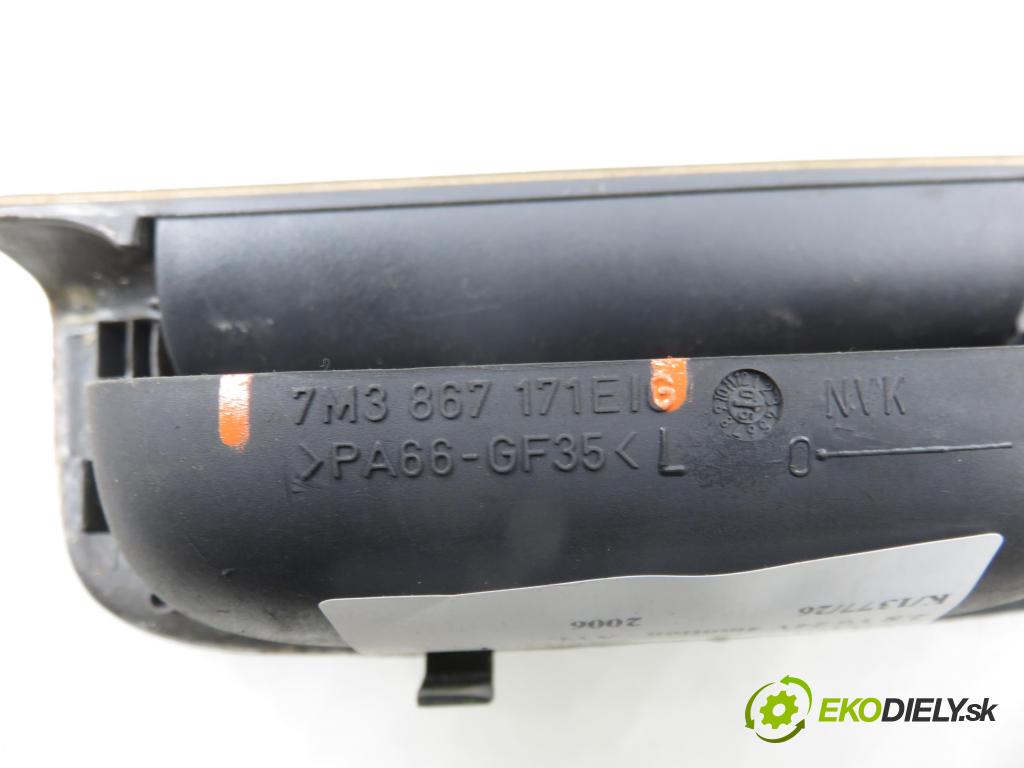 VW SHARAN (7M8, 7M9, 7M6) MINIVAN 2006 150,00 2.8 V6 24V 4motion - AYL 2792,00 přepínač oken LT 7M3867171E