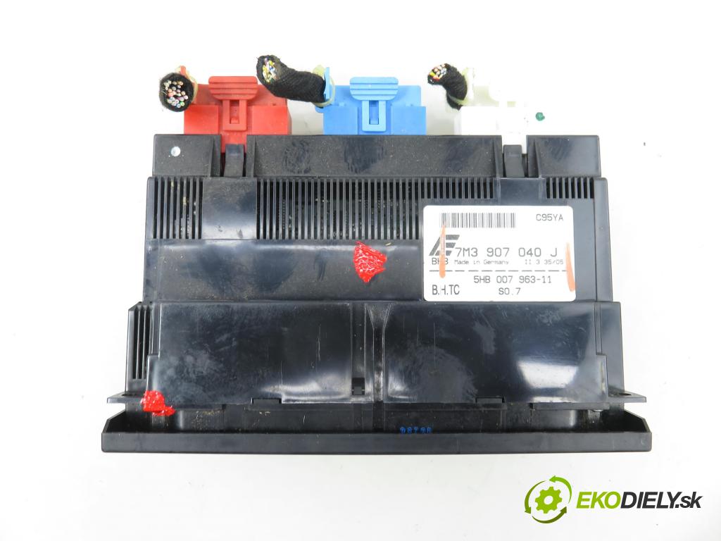 VW SHARAN (7M8, 7M9, 7M6) MINIVAN 2006 150,00 2.8 V6 24V 4motion - AYL 2792,00 Panel topení KLIMATRONIK 7M3907040J ; 5HB00796311
