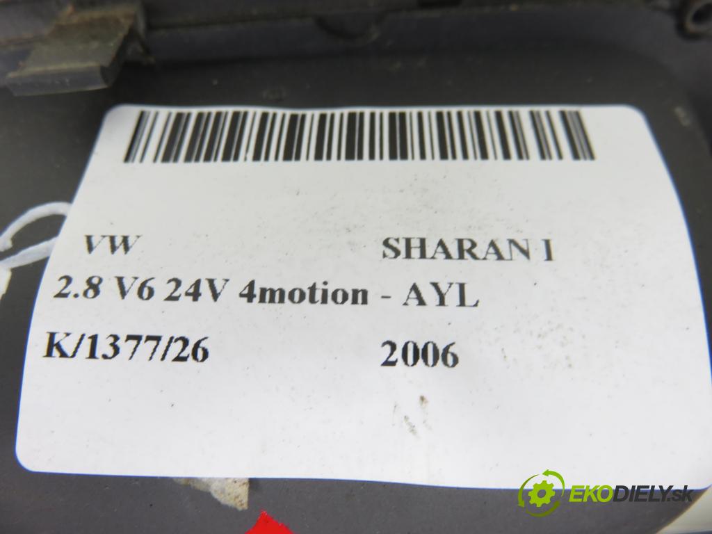VW SHARAN (7M8, 7M9, 7M6) MINIVAN 2006 150,00 2.8 V6 24V 4motion - AYL 2792,00 přepínač oken PP 7M3867172C