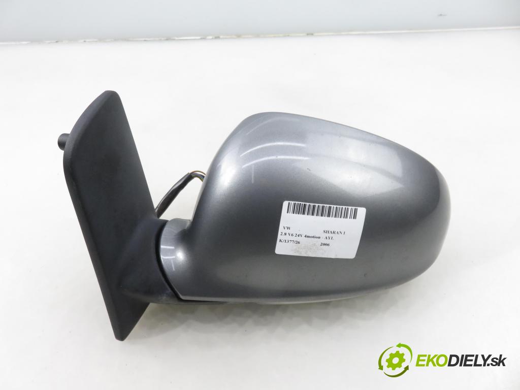 VW SHARAN (7M8, 7M9, 7M6) MINIVAN 2006 150,00 2.8 V6 24V 4motion - AYL 2792,00 Spätné zrkadlo LE 7M3857501S