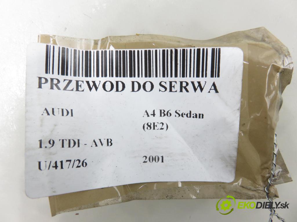 AUDI A4 (8E2, B6) SEDAN 2001 74,00 1.9 TDI - AVB 1896,00 trubka do serva 8E1611931L