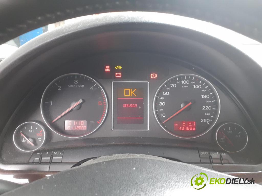 AUDI A4 (8E2, B6) SEDAN 2001 74,00 1.9 TDI PD 101 - AVB 1896,00 Prístrojovka elektrický 8E0920900E ; 0263626015