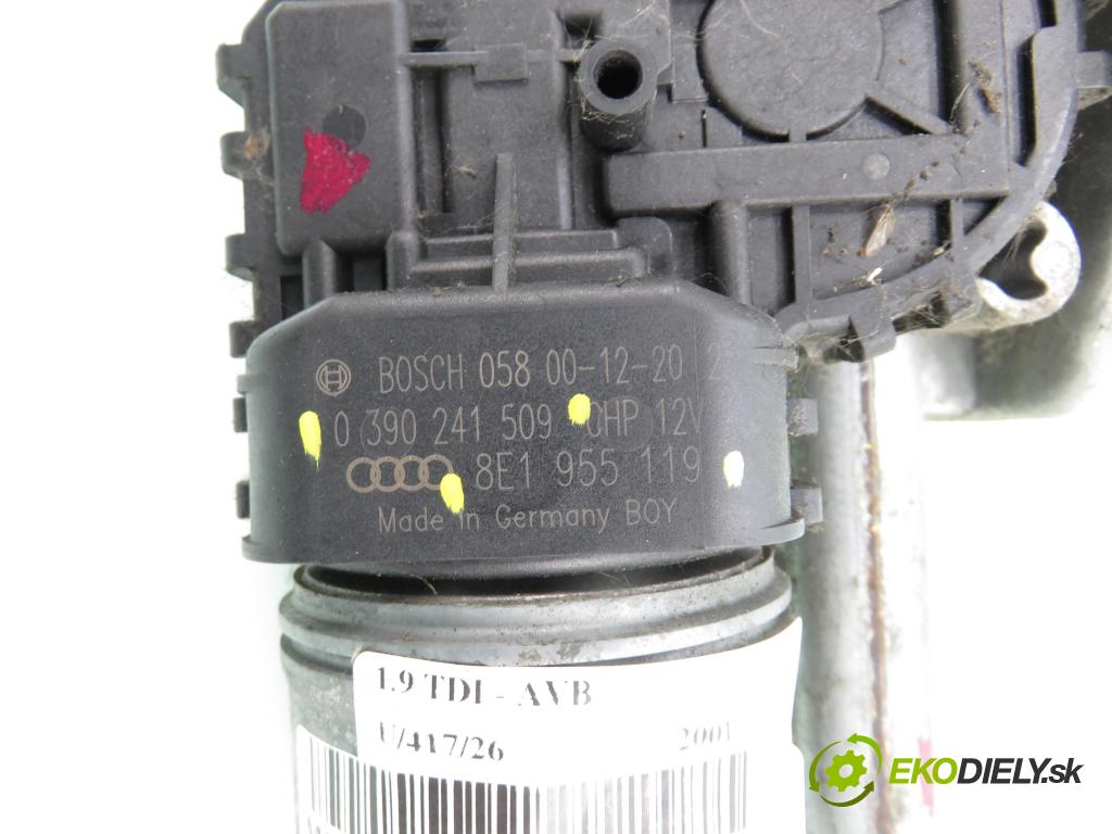 AUDI A4 (8E2, B6) SEDAN 2001 74,00 1.9 TDI - AVB 1896,00 MECHANISMUS/ motorek stěračů 8E1955119 ; 0390241509