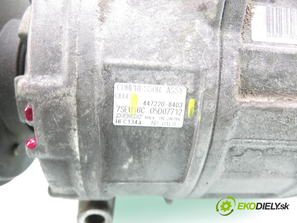 AUDI A4 (8E2, B6) SEDAN 2001 74,00 1.9 TDI - AVB 1896,00 KOMPRESOR: klimatizace 4472208403 (Kompresor klimatizace)