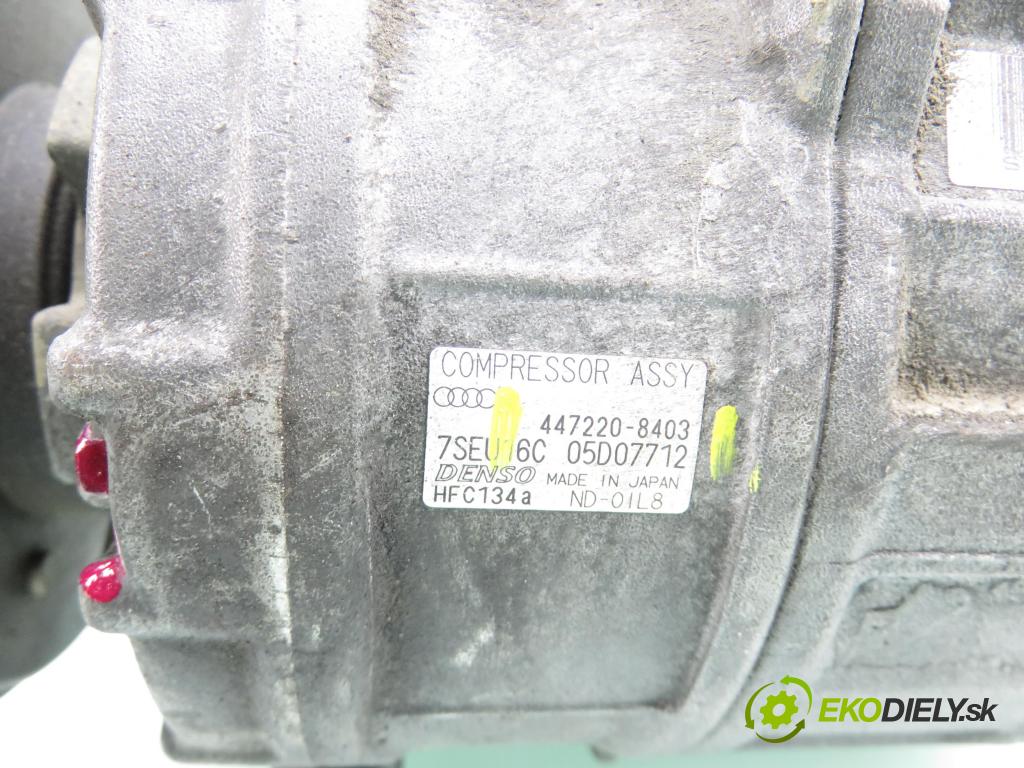 AUDI A4 (8E2, B6) SEDAN 2001 74,00 1.9 TDI - AVB 1896,00 KOMPRESOR: klimatizace 4472208403 (Kompresor klimatizace)