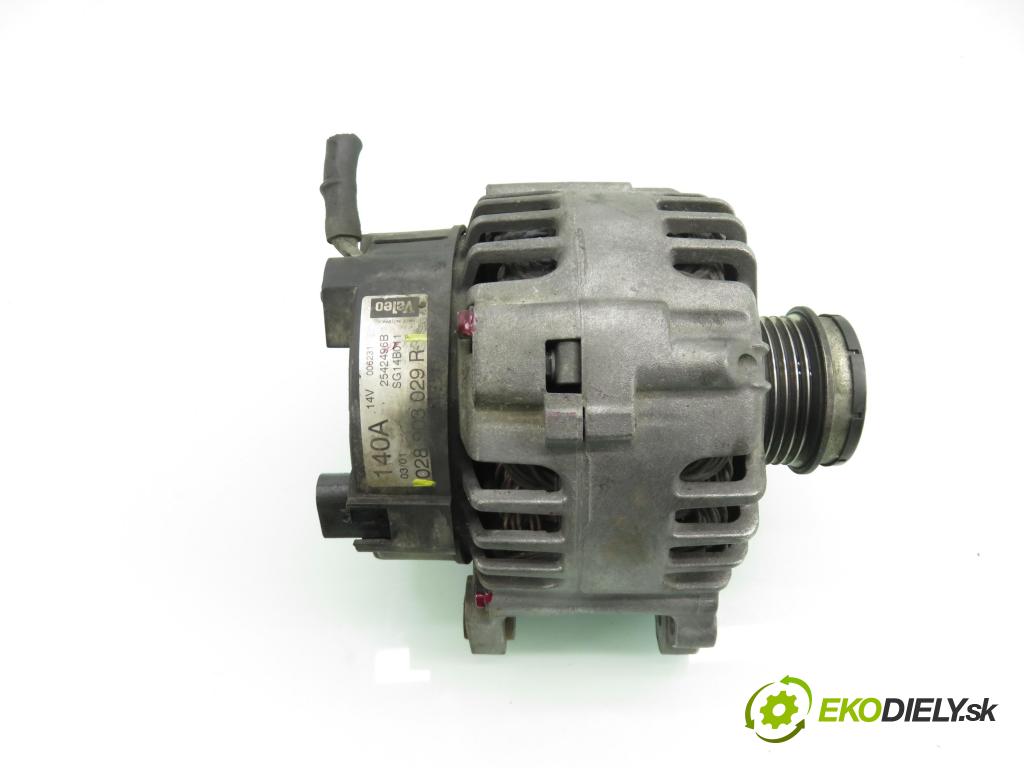 AUDI A4 (8E2, B6) SEDAN 2001 74,00 1.9 TDI PD 101 - AVB 1896,00 Alternátor 028903029R (Alternátor)
