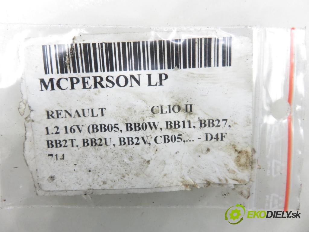 RENAULT CLIO II (BB_, CB_) HB 2002 55,00 1.2 16V (BB05, BB0W, BB11, BB27, BB2T, BB2U, BB2V, 1149,00 MCPERSON LP 