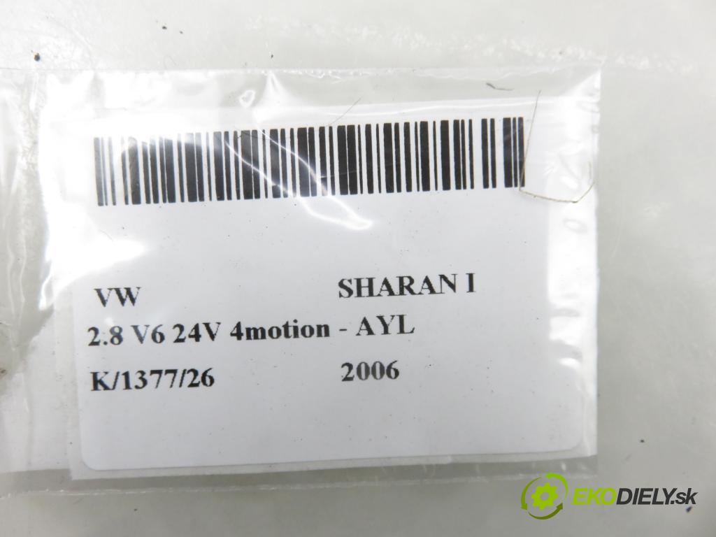 VW SHARAN (7M8, 7M9, 7M6) MINIVAN 2006 150,00 2.8 V6 24V 4motion - AYL 2792,00 reduktor: Výparník LPG 67R014619
