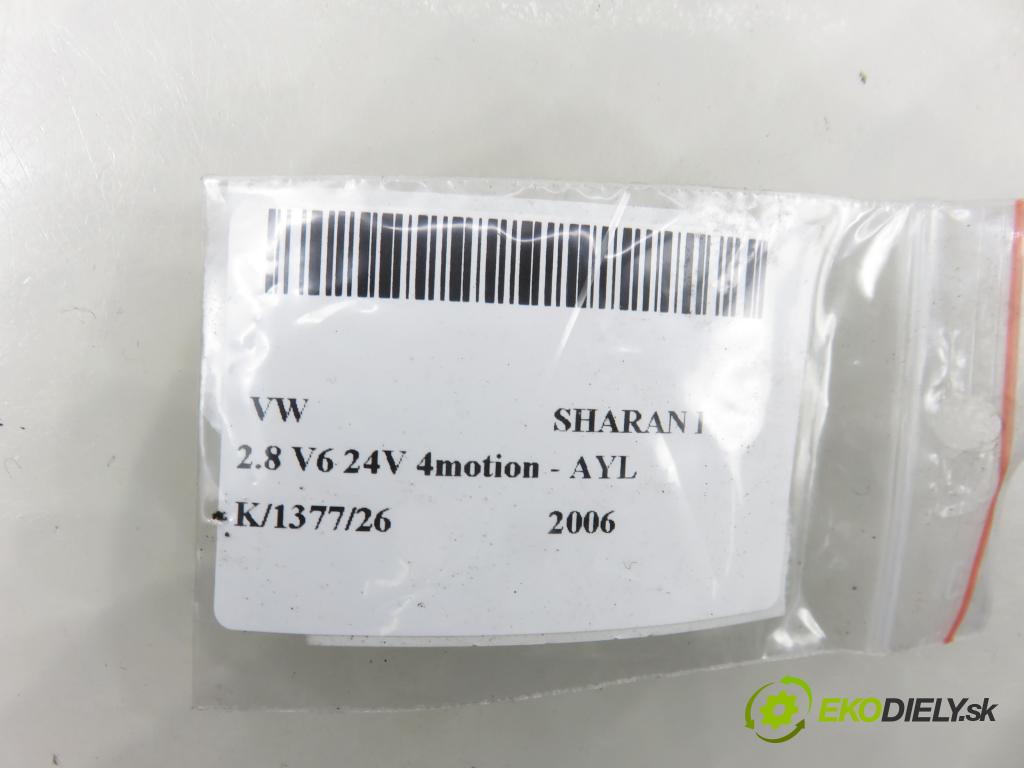 VW SHARAN (7M8, 7M9, 7M6) MINIVAN 2006 150,00 2.8 V6 24V 4motion - AYL 2792,00 lišta vstřikovací LPG 67R010973 ; 110R000044