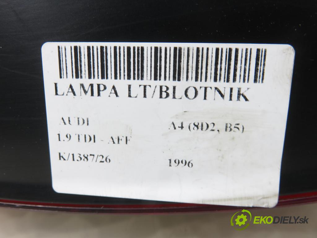AUDI A4 (8D2, B5) SEDAN 1996 55,00 1.9 TDI 75 - AFF 1896,00 Svetlo ľavé zadné 8D0945095D