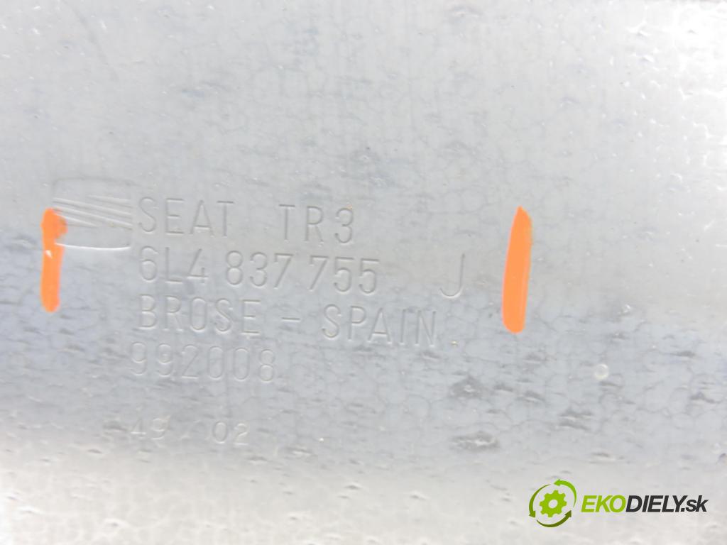 SEAT CORDOBA (6L2) SEDAN 2003 96,00 1.9 TDI - ASZ 1896,00 Mechanizmus okien 6L4837751T ; 6Q2959802A ; 6L4837755J