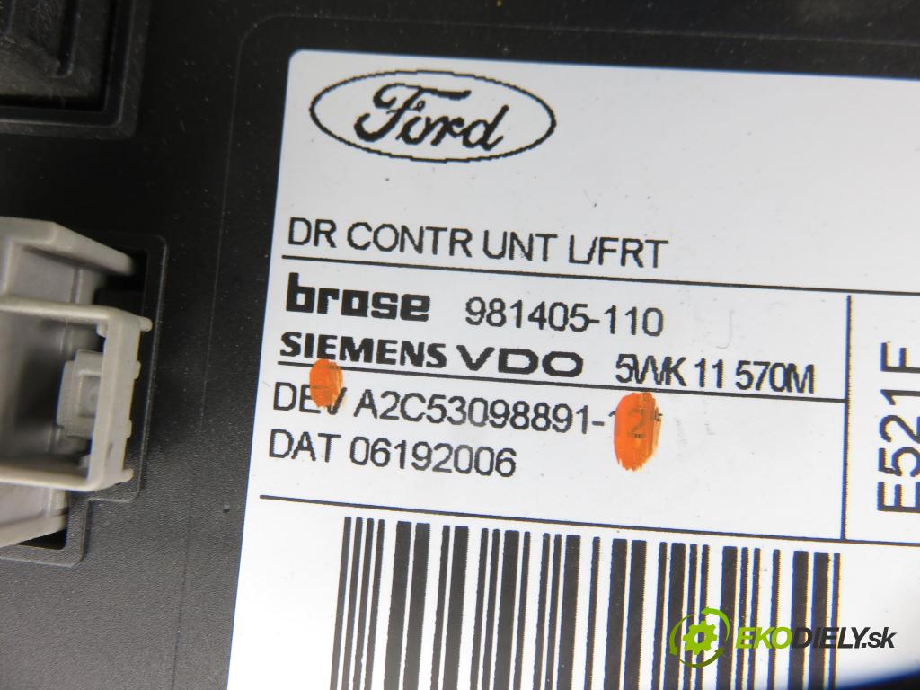 FORD FOCUS II (DA_, HCP) HB 2006 85,00 1.6 Ti - HXDA 1596,00 mechanismus oken 4M51A219A65EL ; 4M5T14B531BD ; A2C53098891