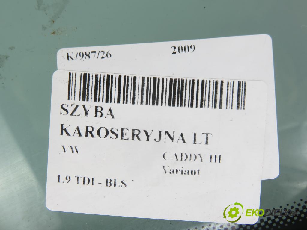 VW CADDY III Variant (2KB, 2KJ, 2CB, 2CJ) KOMBIVAN 2009 77,00 1.9 TDI - BLS 1896,00 okno dveří LT 