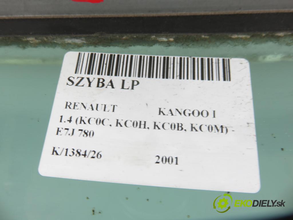 RENAULT KANGOO (KC0/1_) KOMBIVAN 2001 55,00 1.4 75 - E7J 780 1390,00 Okno LP 
