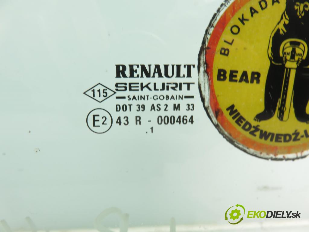 RENAULT KANGOO (KC0/1_) KOMBIVAN 2001 55,00 1.4 75 - E7J 780 1390,00 Okno LP