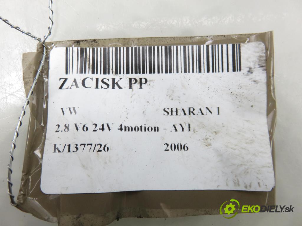 VW SHARAN (7M8, 7M9, 7M6) MINIVAN 2006 150,00 2.8 V6 24V 4motion - AYL 2792,00 brzdič třmen PP 7M3105A