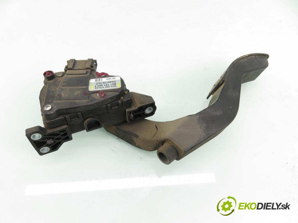 AUDI A6 Avant (4B5, C5) KOMBI 2001 85,00 1.9 TDI - AJM 1896,00 potenciometr plynového pedálu 8D1721523F ; 6PV00837603 (Potenciometr plynového pedálu)