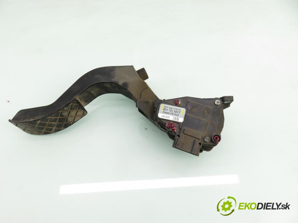 AUDI A6 Avant (4B5, C5) KOMBI 2001 85,00 1.9 TDI - AJM 1896,00 potenciometr plynového pedálu 8D1721523F ; 6PV00837603 (Potenciometr plynového pedálu)