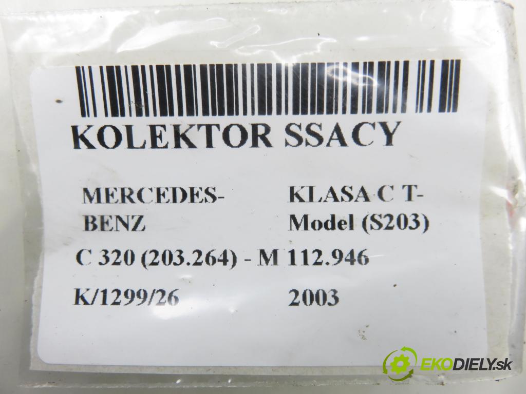 MERCEDES-BENZ KLASA C T-Model (S203) KOMBI 2003 160,00 C 320 (203.264) - M 112.946 3199,00 Potrubie 1121401901 ; 0280611052 ; 70014500
