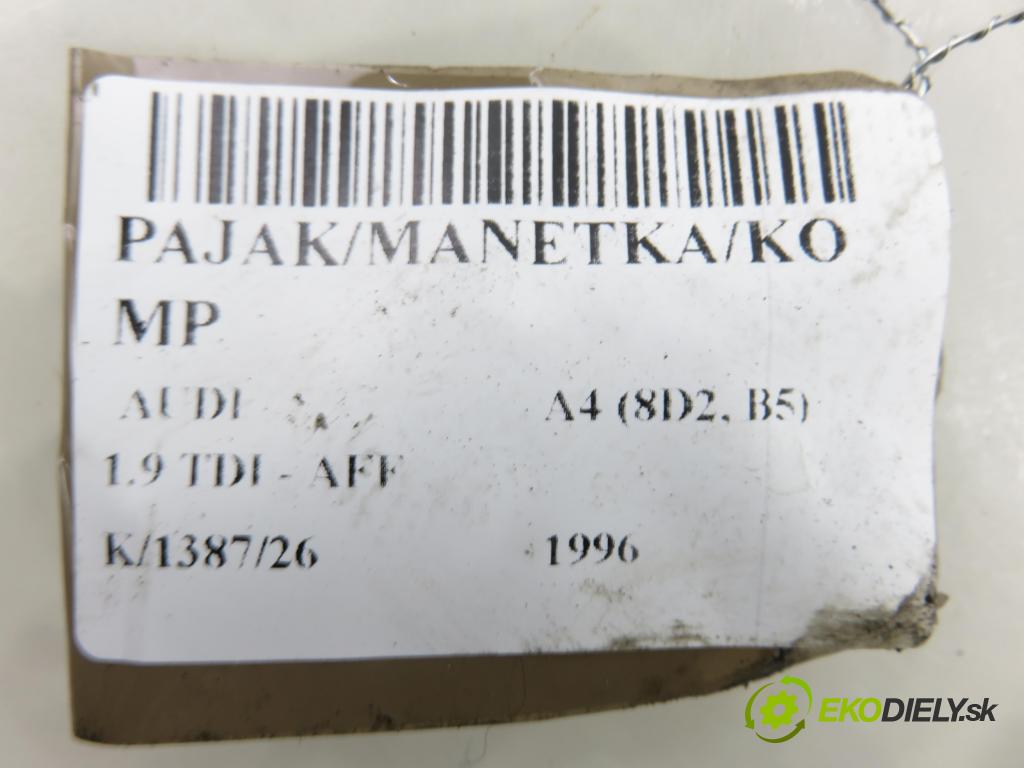 AUDI A4 (8D2, B5) SEDAN 1996 55,00 1.9 TDI 75 - AFF 1896,00 PAKA/ŘAZENÍ/SADA: 4D0953513 ; 4D0953513A ; 8D0953513