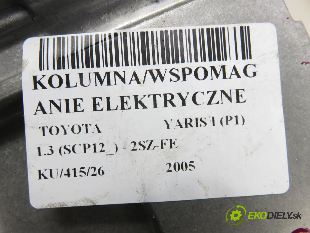 TOYOTA YARIS (_P1_) HB 2005 64,00 1.3 VVTi 87 - 2SZ-FE 1298,00 SLOUPEC / PODPORA elektrický 6900000792 ; 896500D030 ; 6900000565