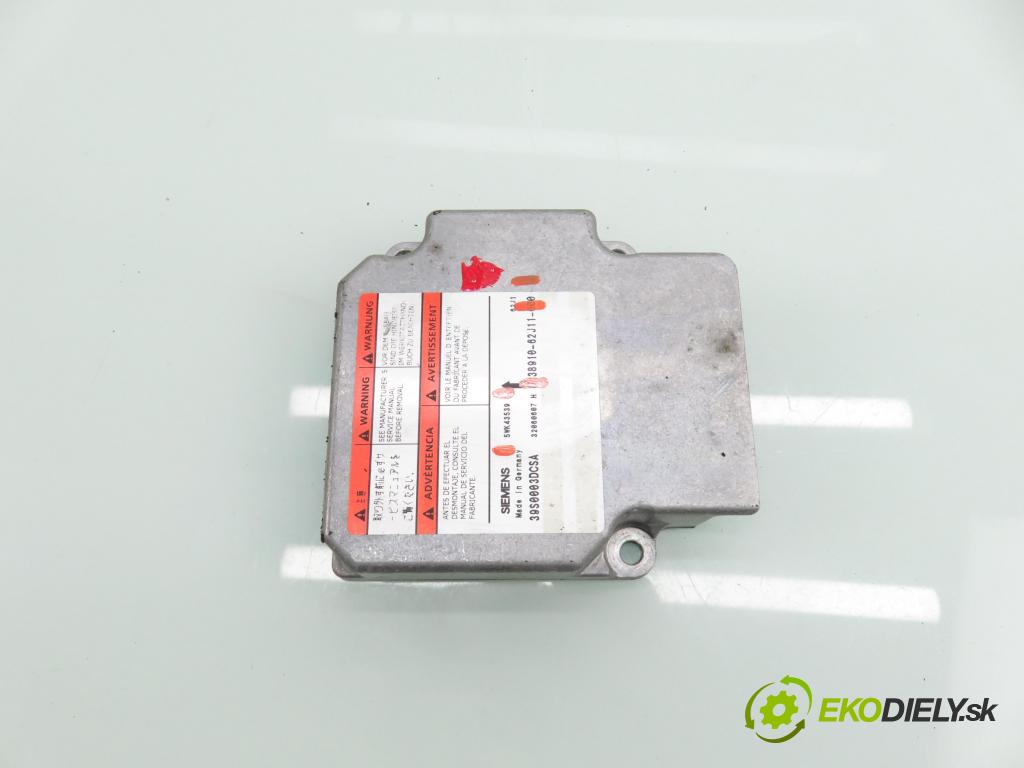 SUZUKI SWIFT III (MZ, EZ) HB 2007 51,00 1.3 DDiS (RS 413D) - Z13DT 1248,00 MODUL air BAG 3891062J11 ; 5WK43539
