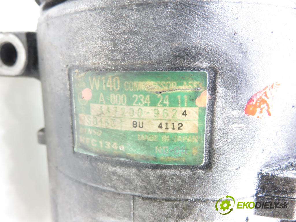 MERCEDES-BENZ VITO Autobus (638) BUS 1999 90,00 112 CDI 2.2 122  - OM 611.980 2151,00 KOMPRESOR: klimatizace 0002342411 (Kompresor klimatizace)
