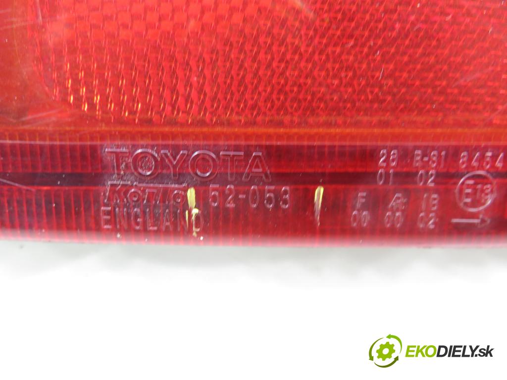 TOYOTA YARIS (_P1_) HB 2005 64,00 1.3 VVTi 87 - 2SZ-FE 1298,00 světlo pravé zadní 52053