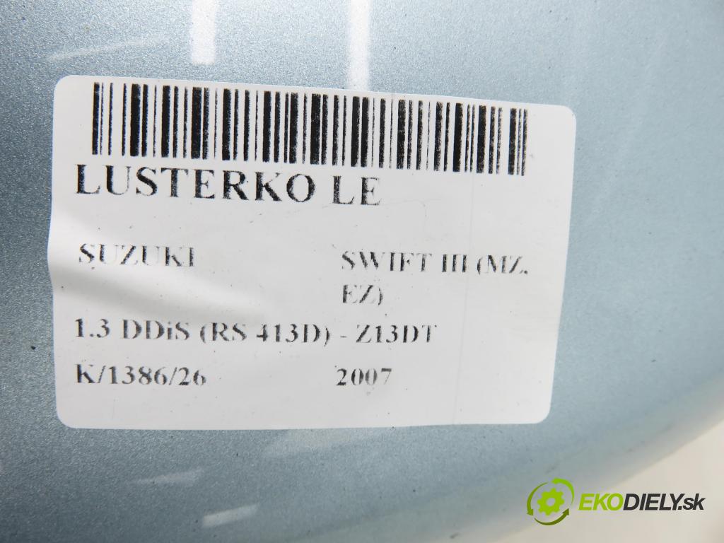 SUZUKI SWIFT III (MZ, EZ) HB 2007 51,00 1.3 DDiS (RS 413D) - Z13DT 1248,00 zpětné zrcátko LE 8470262JB0